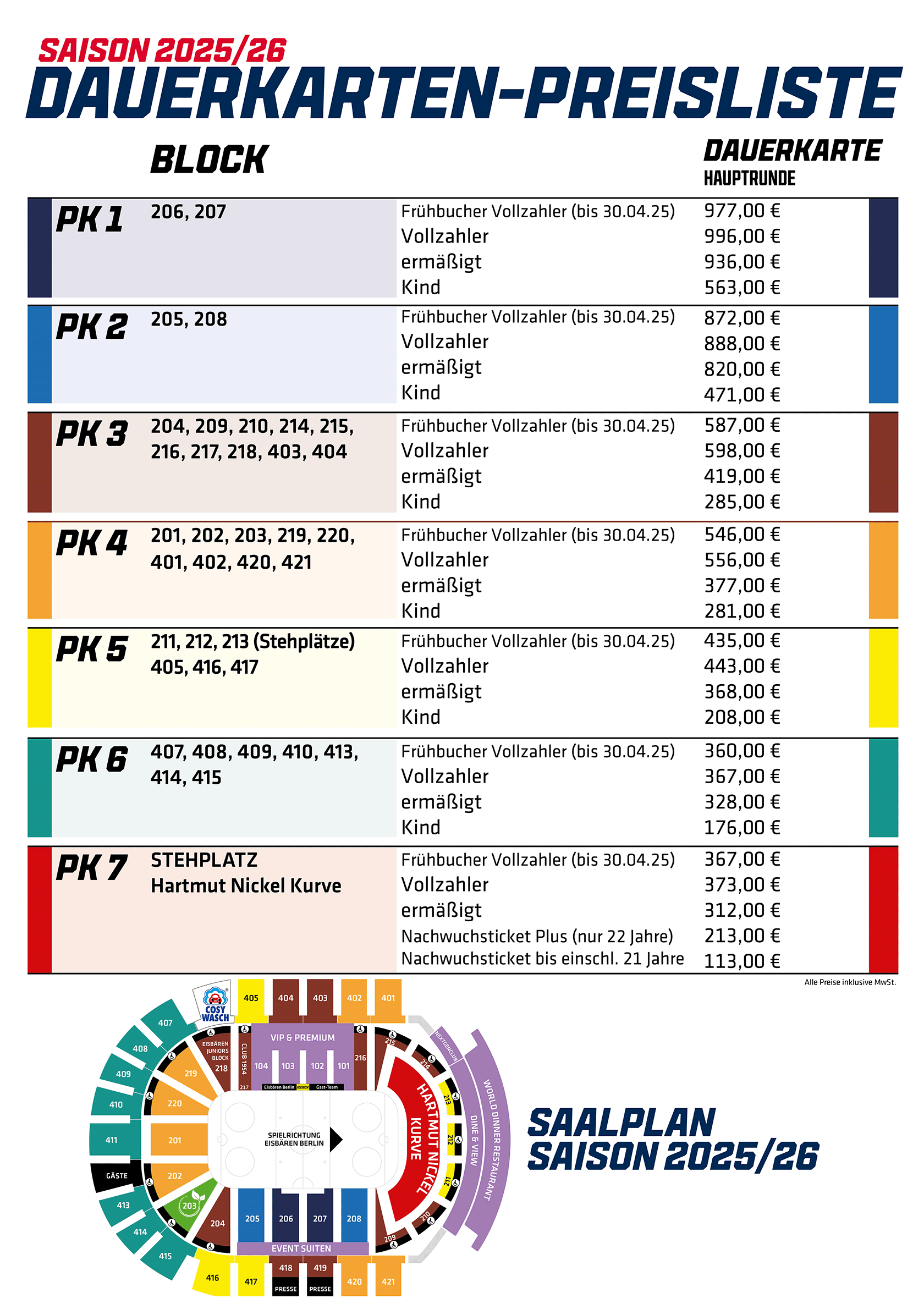 Preisliste DK-Verlängerung 2526 ohne Playoffs