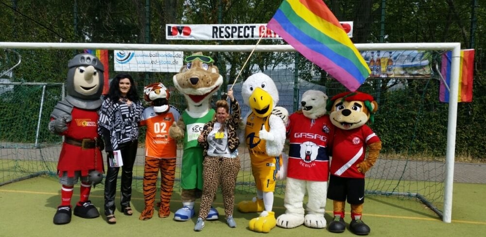 Die Eisbären waren bei den Respect Gaymes 2015