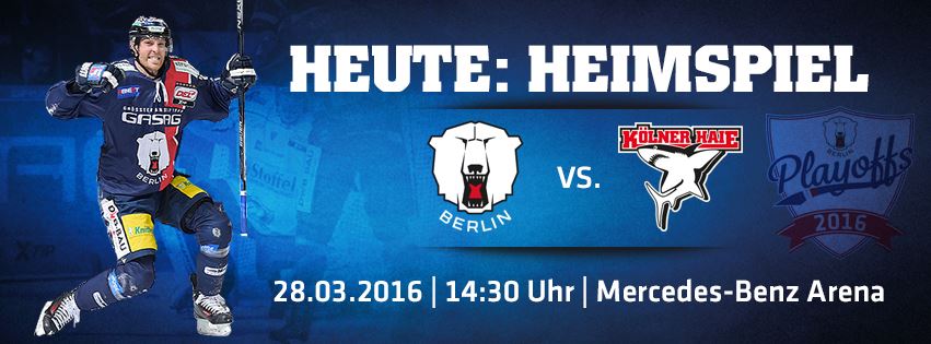 Ab 14:30 Uhr live: die Eisbären in Spiel 7 gegen Köln!